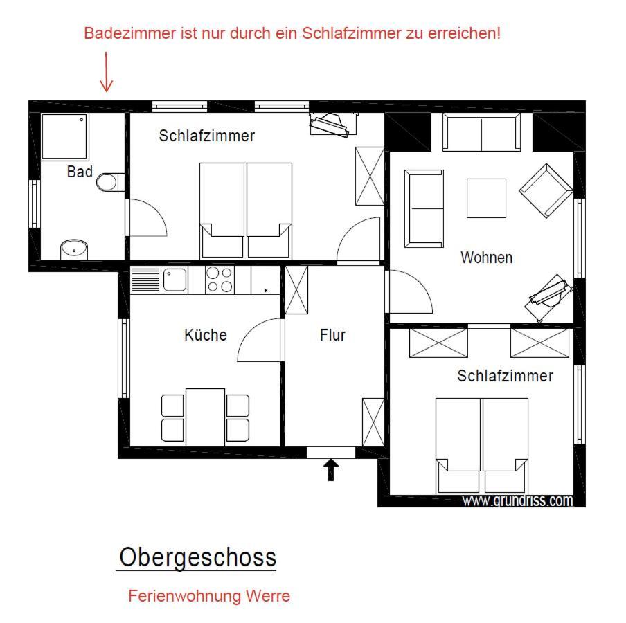 Апартаменты Tal-Residenz Werre-Og Und Bega-Eg Бад-Зальцуфлен Экстерьер фото